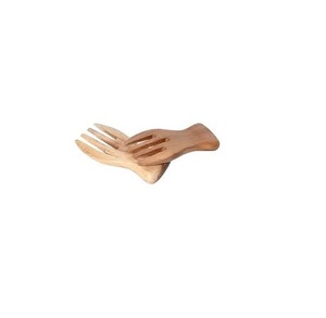 Cuillère à main à salade en bois avec bol et service de vaisselle Main et bol à salade en bois pour Offre Spéciale - Product Image 6