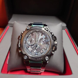 Reloj de pulsera cronógrafo de acero inoxidable para hombre de negocios PJ, cristal de zafiro, resistente al agua, diseño multifunción automático - Product Image 2