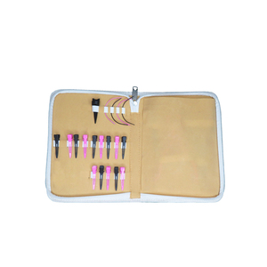 ชุดเครื่องมือต่อผมสแตนเลสอย่างดี สำหรับร้านเสริมสวย ใช้เข็มห่วงและคลิป พร้อมชุดคีม - Product Image 2