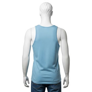 Breathable 100 Percent Cotton Printed <b>Mens</b> Tank <b>Tops</b> Summer Sleeveless Gym Fitness Muscle Shirt Casual Sportswear Vest - Product Image 1