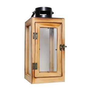 Most Selling QUALITY COLLECTION <b>Black</b> Wood Candle <b>Lantern</b> Best Seller Distressed <b>Black</b> Outdoor Indoor Handmade Christmas <b>Lantern</b> - Product Image 3