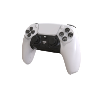 Joysticks Bluetooth et contrôleur de jeu sans fil à vibration à double choc pour PS 5
