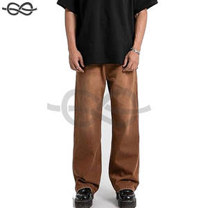 Hommes Baggy Jean Vintage Hip Hop Jeans Casual Dance Skateboard Denim Pantalon Streetwear Mode Loose Fit Trendy Urban Style - Product Image 5