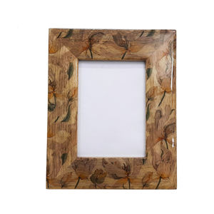 Marco de fotos de MDF y vidrio, mosaico multicolor, álbumes de fotos y accesorios para decoración de mesa, marco de Metal a granel, venta al por mayor - Product Image 5