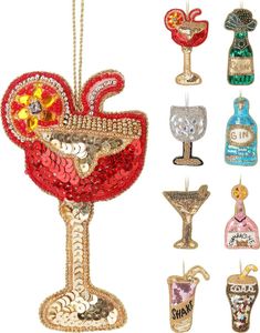 Accesorios de Joyería con Piedras de Colores Populares SC, Elegantes Dijes de Flores Coloridas para DIY, Colgantes de Borlas con Cuentas de Vidrio de Moda para Pendientes - Product Image 2