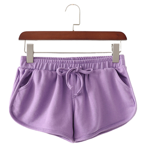 Shorts en coton pour femmes Saleh Enterprises, taille haute élastique avec cordon de serrage, légers, confortables, écologiques, grandes tailles, été, plage - Product Image 4