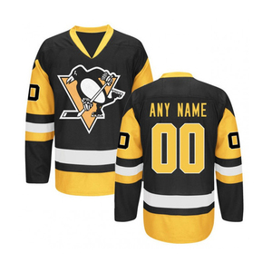 Impresión de logotipo personalizado Nuevo diseño Jersey de hockey sobre hielo Nombre y número personalizados para ropa deportiva Servicio OEM disponible - Product Image 2