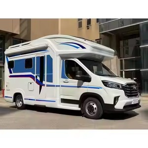 บ้านเคลื่อนที่สำหรับตั้งแคมป์ RV 4x4หรูหราพร้อม6ที่นั่งไฟเบอร์กลาสผลิตในสหรัฐอเมริกาและยุโรปสำหรับตั้งแคมป์ใช้ในบ้าน - Product Image 4