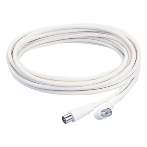 Antena de TV por Cable de 5 m Blanca PP0622 - Product Image 1