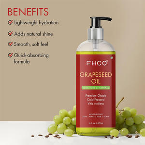 <span class=keywords><strong>Huile</strong></span> Essentielle <span class=keywords><strong>de</strong></span> <span class=keywords><strong>Pépins</strong></span> <span class=keywords><strong>de</strong></span> <span class=keywords><strong>Raisin</strong></span> et Pamplemousse 100% Pure Pressée à Froid, 473ml, Marque Blanche, <span class=keywords><strong>Huile</strong></span> Végétale Naturelle en Vrac pour Peau, Cheveux et Corps - Product Image 3