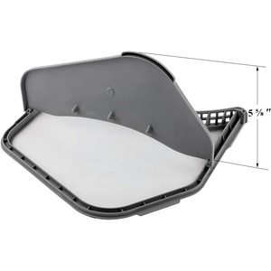 Boîtier de filtre anti-peluches DC97-16013A avec couvercle en plastique et tissu, compatible avec les pièces de lave-linge et sèche-linge Samsung - Product Image 5