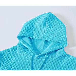 เสื้อมีฮู้ดผ้าคอตตอน100% พอดีตัวปกติเสื้อสวมหัวกันหนาวมีสไตล์ระบายอากาศได้ใส่สบายมีกระเป๋าแฟชั่นสำหรับผู้ชาย - Product Image 4