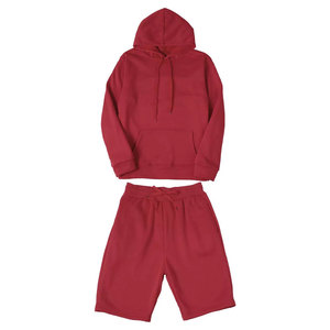 Conjunto de Sudadera con Capucha de Invierno para Hombre de Alta Calidad, 2 Piezas, Ropa Deportiva para Exteriores, Diseño Personalizado, 100% Algodón/Poliéster, Secado Rápido - Product Image 1