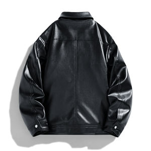 Blouson Bomber en Cuir pour Hommes – Vente en Gros, Faible MOQ, Lourd et Respirant - Product Image 5
