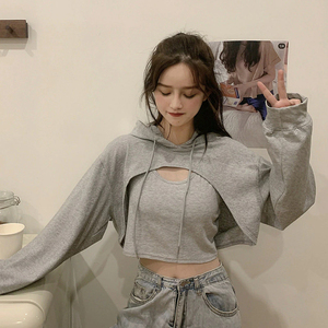 Été Nouvelle Arrivée Femmes Sexy Réversible Crop Top Léger Plus Size Imprimer Débardeurs pour Femmes Col Rond Ensemble - Product Image 5