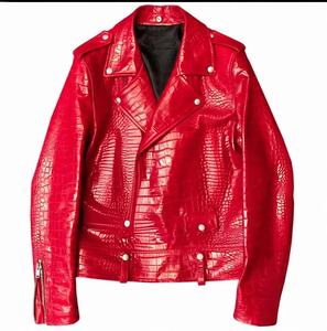 Chaqueta acolchada de piel auténtica para mujer con relleno de poliéster - Product Image 5
