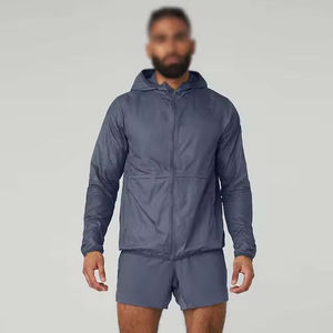 Custom Windbreaker Tracksuit Set Wholesale OEM Manufacturer Supplier Polyester <b>Jacket</b> Pants Private Label Bulk Production - Product Image 3