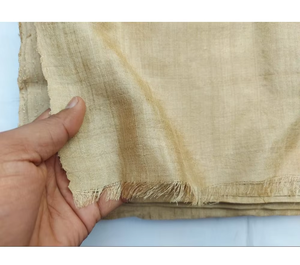 Tela de Seda Muga 100% Tejida a Mano con Patrón Impreso y Teñido Liso para Niñas y Niños - Product Image 1