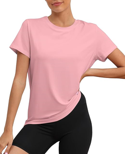 Camiseta de Manga Corta para Mujer, Camiseta de Algodón y Poliéster para Mujer, Camiseta para Adultos - Product Image 5
