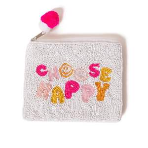 XOXO, monedero con cuentas de semillas multicolor personalizado para mujer, monedero con cuentas hermoso a la moda para Navidad y fiestas - Product Image 6