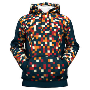 Sweat à capuche personnalisé avec masque intégré, sublimation personnalisée, respirant, pour la salle de sport, le sport, sweat à capuche pour homme - Product Image 1