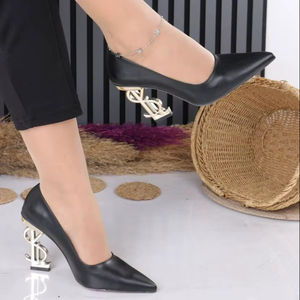 Chaussures à talons hauts pour femmes, chaussures classiques décontractées, chaussures 7 cm 36-40, fabriquées en Turquie - Product Image 1