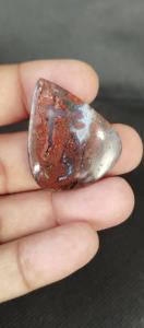 Cabujón de ágata de musgo Multicolor de alta calidad, piedras preciosas sueltas naturales para la fabricación de joyas, modelo UDGEMS escénico 324, tamaño mixto - Product Image 6