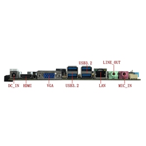 เมนบอร์ด QM6300 Lga1700 Intel H610 รองรับซีพียู Intel Core I9 I7 <span class=keywords><strong>I5</strong></span> รุ่นที่ 12 และ 13 กำลังไฟ 110W <span class=keywords><strong>TDP</strong></span> ใช้ไฟ DC12V 19V สำหรับพีซีอุตสาหกรรม คีออสก์ และป้ายดิจิทัล - Product Image 2
