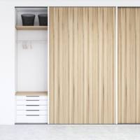 Meubles de chambre à coucher en bois sur mesure, armoire à vêtements, armoire avec charnières de porte, garde-robe, placard et armoire pour la salle familiale