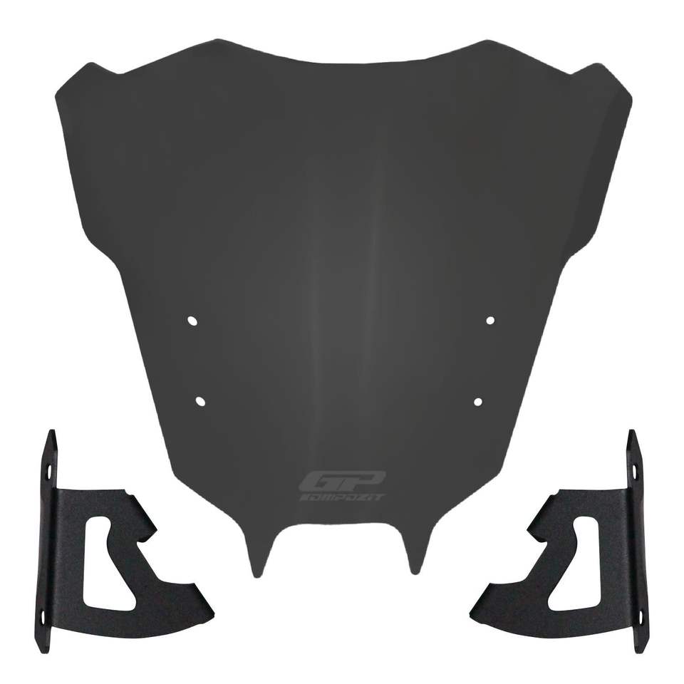 GP Composite Yamaha MT-09 2021-2023 Compatible Windshield Smoked