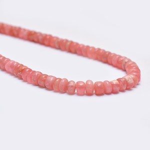 Cuentas Redondas Lisas de Rodocrosita AAA+ de 7mm-8mm, Rodocrosita Natural Color Durazno, Piedras Semipreciosas Sueltas para la Fabricación de Joyas - Product Image 1