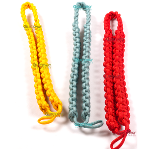 Vente en gros OEM, cordon d'épaule français en soie, Aiguillettes personnalisées, cordon pour robe de cérémonie, cordon d'épaule pour défilé avec embouts - Product Image 1
