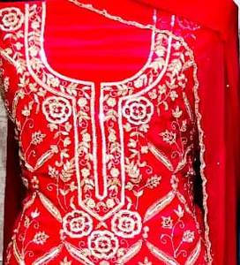 ชุดปากีสถานอินเดียแบบไม่มีตะเข็บปักด้วยมือสำหรับผู้หญิงงานปาร์ตี้สไตล์ดั้งเดิมแฟชั่นทันสมัย - Product Image 2