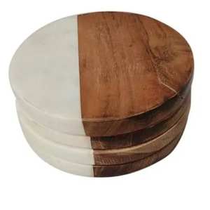 Posavasos de resina Diseño ligero Posavasos de calidad estándar La mejor vajilla de interior Diseño decorativo en forma de alfombrilla - Product Image 6