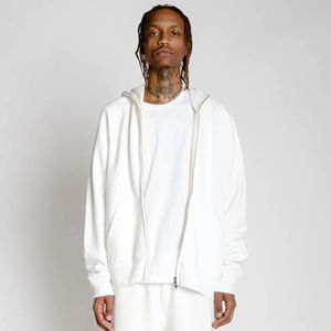 เสื้อสเวตเตอร์โอเวอร์ไซส์ที่ซีดจากแสงแดดใส่ได้ทุกเพศคุณภาพสูงเก็บความร้อนด้วยความสบายและเหมาะสำหรับการใช้งานในชีวิตประจำวัน - Product Image 4