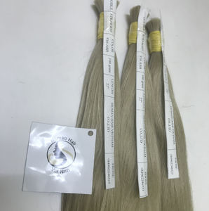 High Quality 100% Virgin Vietnamese Hair Bulk Unprocessed No <b>Tangling</b> Cuticle Aligned Remy Human Hair Extension Double Drawn Bul - Product Image 3