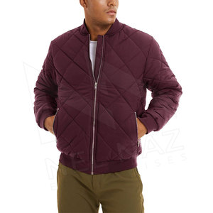 Nouvelle veste d'hiver matelassée tendance, design personnalisé, style streetwear, avec col montant et logo personnalisé - Product Image 3