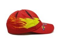Casquette de baseball de course à impression personnalisée Casquette de sport Red Speed Division pour adolescents et adultes 6 panneaux OEM du Vietnam fabriqués pour les promotions