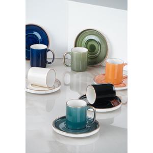 Acar 12356 frotte derviscio asiatico porcellana Set di 6 tazze di caffè - Product Image 1