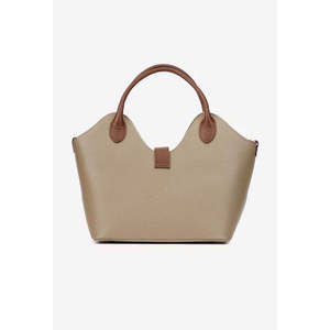 Borsa Strutturata in Vera Pelle Dollar - Elegante Borsa da Donna con Due Manici e Chiusura a Lucchetto, Capacità 3L+ - Made in Italy Art. 25386 - Product Image 5