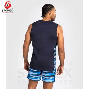 Custom Logo <b>Print</b> Tank Top New Arrival Best Price Premium <b>Material</b> Plus Size Breathable Quick Dry Tank Top For Men - Product Image 6