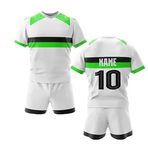 Rugby Football Wear Uniform Shirt Jersey Set Sport Wear Comfortable Hot Selling Professional Breathable Latest Product Rugby