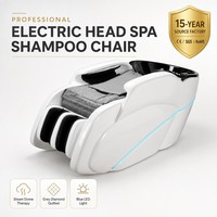 Chaise de lavage de cheveux électrique à vapeur avec dôme, générateur de vapeur, équipement de massage pour salon