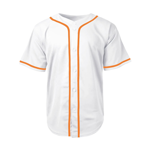 Maillot de baseball personnalisé d'usine, uniforme, séchage rapide, 100% polyester, col en V, unisexe, impression numérique extérieure, impression personnalisée - Product Image 4