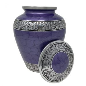 Urna de cenizas conmemorativas de Metal de diseño moderno de estilo americano superventas, urna de recuerdo de aluminio, urnas funerarias/de cremación para adultos - Product Image 6