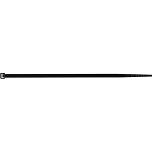 SAPISELCO Attaches de câble en polyamide 6.6 noires, longueur 280 mm, largeur 3,5 mm, 100 pièces/sac, accessoires de gestion des câbles - Product Image 1
