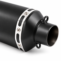 Système d'échappement universel pour moto 51 mm, silencieux modifié, DB Killer en acier pour XJ6 MT07 MT09 MT03 Z400