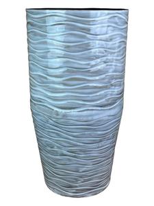 Vase à fleurs en métal en fer exquis fabriqué à la main avec de belles gravures finition traditionnelle pour la décoration de mariage de qualité supérieure - Product Image 6