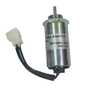 อะไหล่รถขุด SK75 ZAX55 โซลินอยด์วาล์ว 24V รุ่น 897209-1152 โซลินอยด์หยุด รุ่น 897329-5680 สำหรับฮิตาชิ - Product Image 1