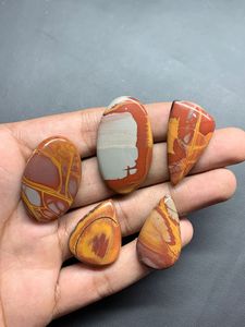 Precio al por mayor de grado AAA Natural Noreena Jasper cabujón hermosa piedra preciosa de jaspe rojo para la fabricación de joyas de jaspe hechas a mano - Product Image 2